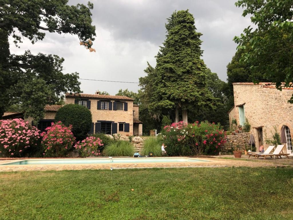 Ferme Le Pavillon Bed and Breakfast Bargemon Buitenkant foto